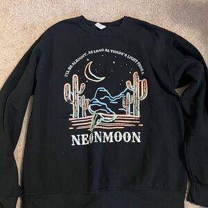 Jerzees neon moon sweatshirt